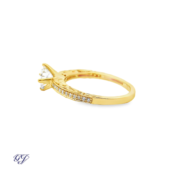 San Giorgio Regal Baroque Ring Set Image 3 Geneva Jewelry Riverside, CA