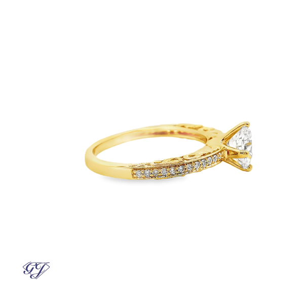 San Giorgio Regal Baroque Ring Set Image 4 Geneva Jewelry Riverside, CA