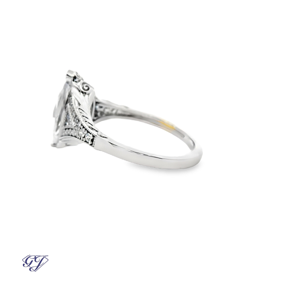 Sacred Cross Bloom Ring Image 3 Geneva Jewelry Riverside, CA