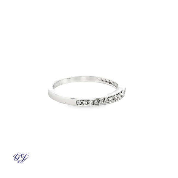 White Lily Bloom Ring Set Image 4 Geneva Jewelry Riverside, CA