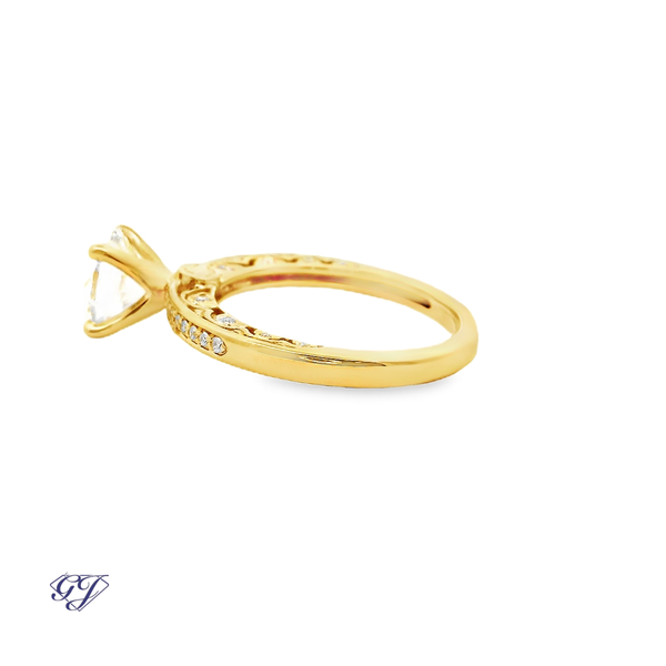 Florentine Rosette Heritage Ring Set Image 3 Geneva Jewelry Riverside, CA