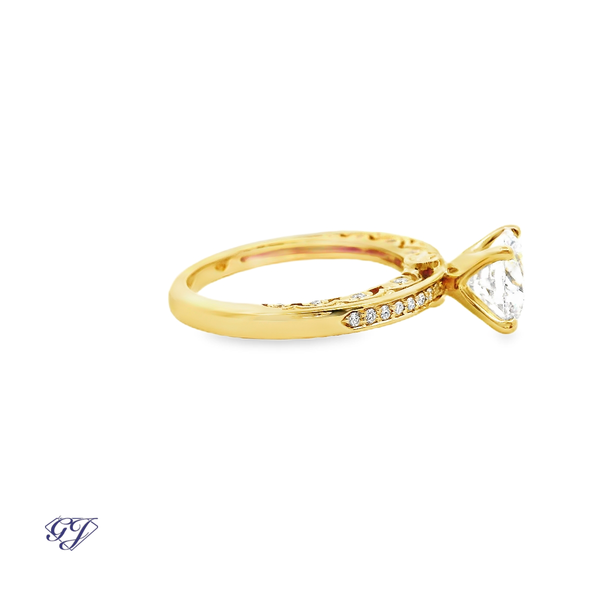 Florentine Rosette Heritage Ring Set Image 4 Geneva Jewelry Riverside, CA