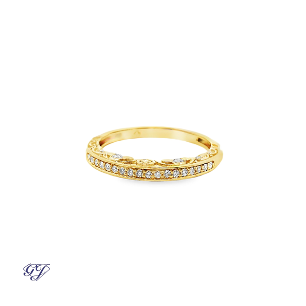 Florentine Rosette Heritage Ring Set Geneva Jewelry Riverside, CA