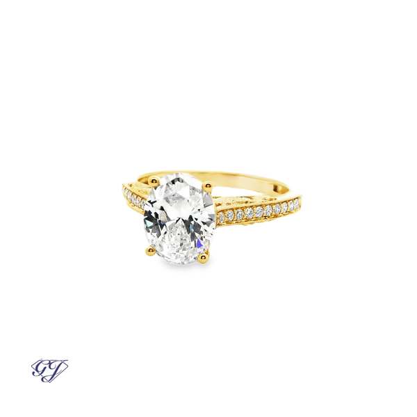 San Giuseppe Heritage Baroque Ring Set Image 2 Geneva Jewelry Riverside, CA