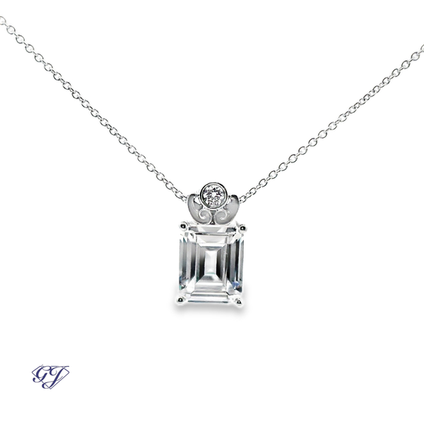 Echoes of Turin Pendant Image 2 Geneva Jewelry Riverside, CA