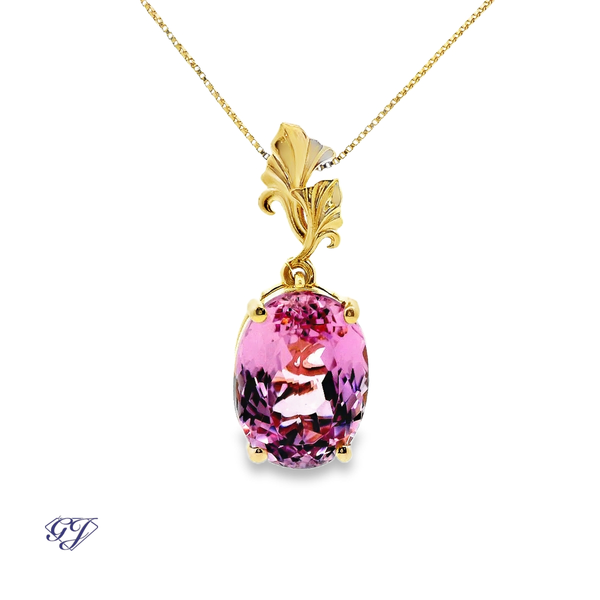 Florentine Bloom Pendant Image 2 Geneva Jewelry Riverside, CA
