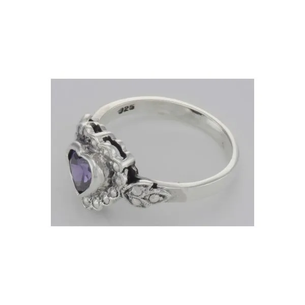 Victorian style heart shaped ring Image 2 George & Company Diamond Jewelers Dickson City, PA