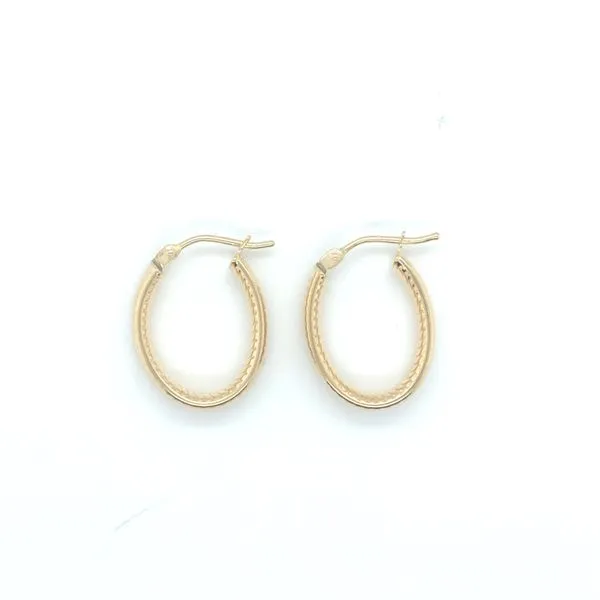 Gold Earring George & Company Diamond Jewelers Dickson City, PA