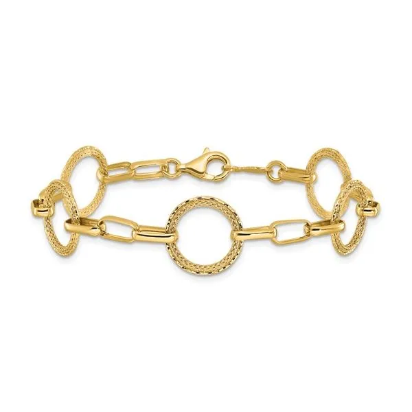 Gold Bracelet Image 2 George & Company Diamond Jewelers Dickson City, PA