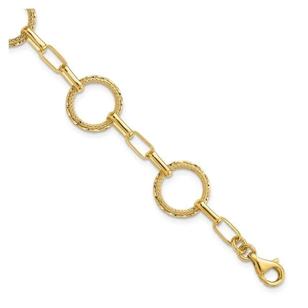 Gold Bracelet Image 3 George & Company Diamond Jewelers Dickson City, PA