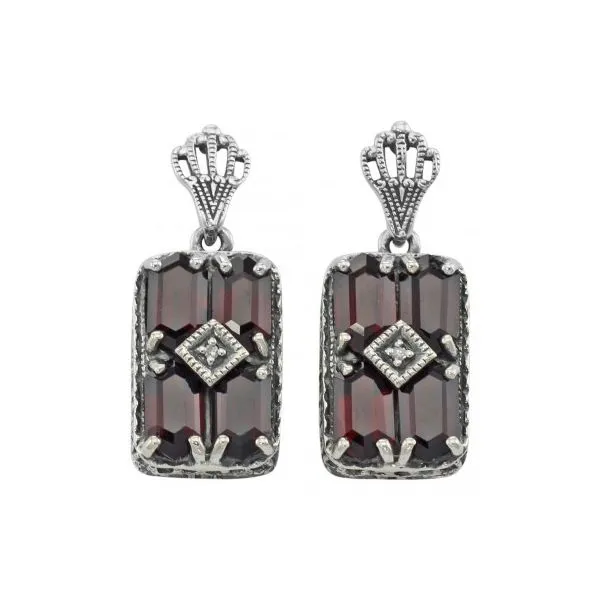 Garnet Earrings George & Company Diamond Jewelers Dickson City, PA