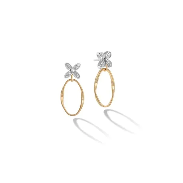 Marco Bicego Marrakech Onde Earrings With Diamonds Earrings George Press Jewelers Livingston, NJ