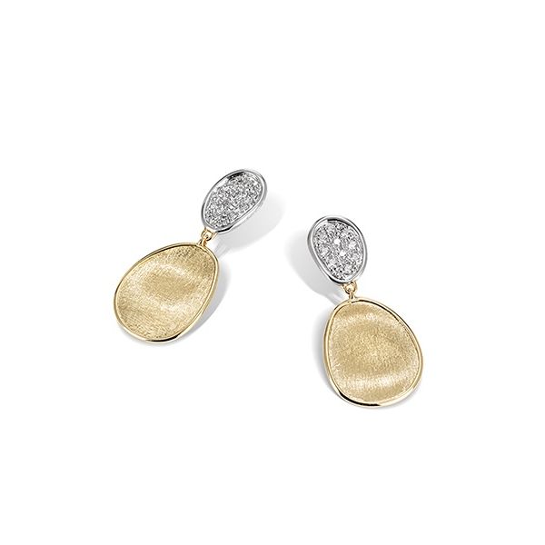 Marco Bicego Lunaria Drop Earrings George Press Jewelers Livingston, NJ