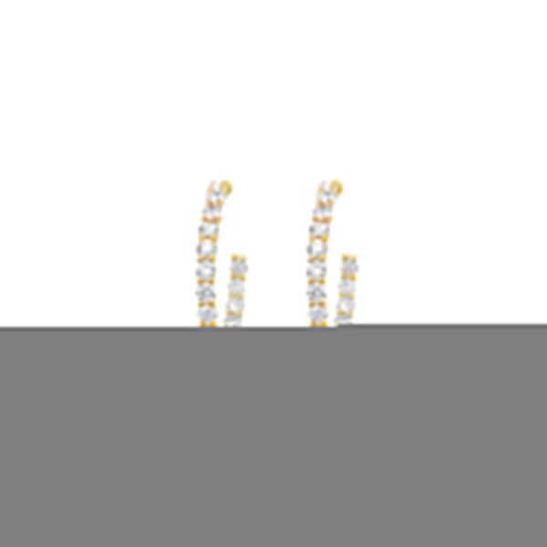 Diamond Hoops George Press Jewelers Livingston, NJ