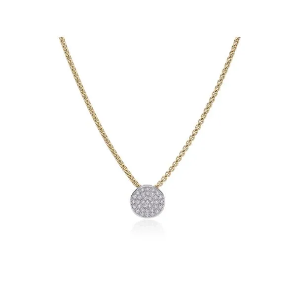 ALOR Stainless Steel Necklace with Diamond Station George Press Jewelers Livingston, NJ