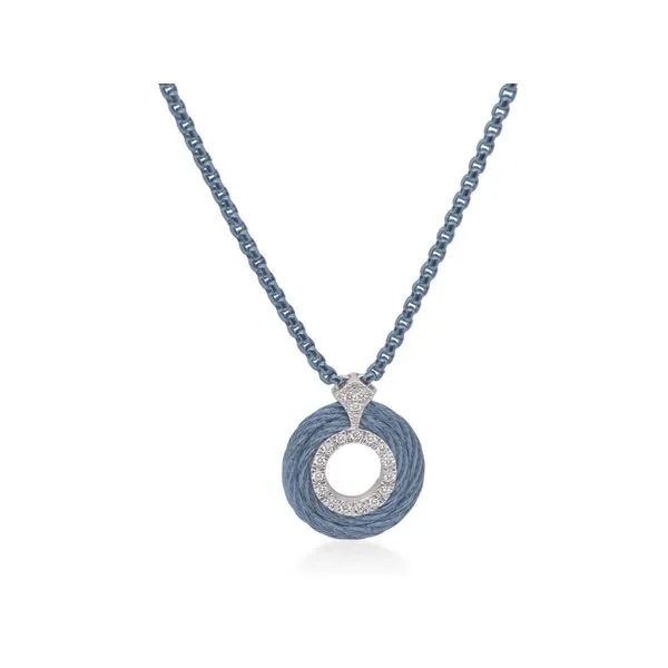 ALOR Carribean Blue Necklace George Press Jewelers Livingston, NJ