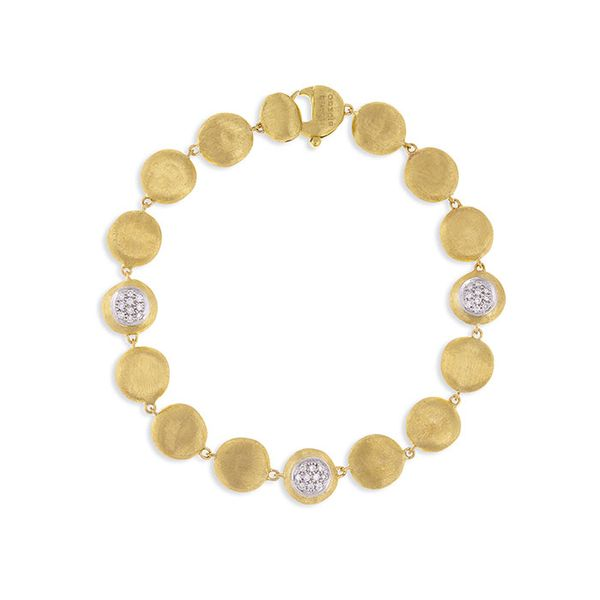 Marco Bicego® 18K Yellow Gold and Diamond Bracelet George Press Jewelers Livingston, NJ