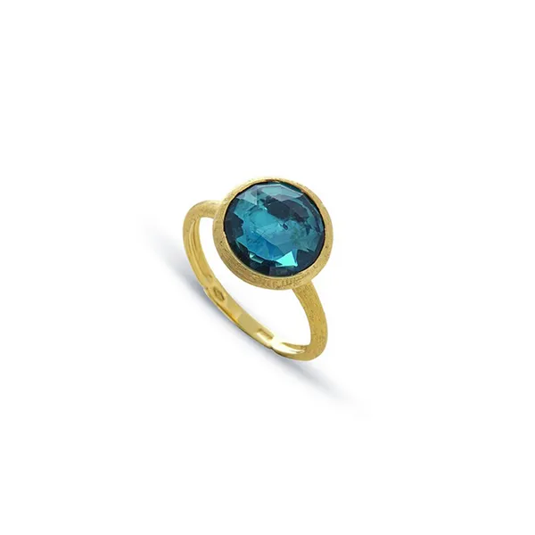 Marco Bicego®  Jaipur RIng with London Blue Topaz Center George Press Jewelers Livingston, NJ