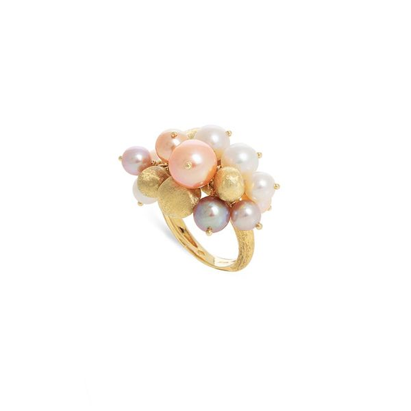 Marco Bicego® Africa Pearl Collection 18K Yellow Gold and Pearl Ring George Press Jewelers Livingston, NJ