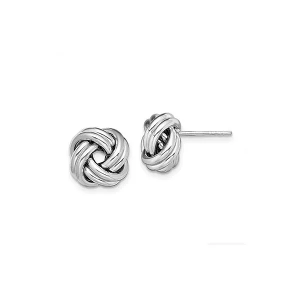 Love Knot Post Earrings George Press Jewelers Livingston, NJ
