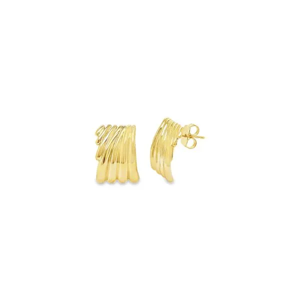 Buvin 14K Yellow Gold Fashion Earring George Press Jewelers Livingston, NJ