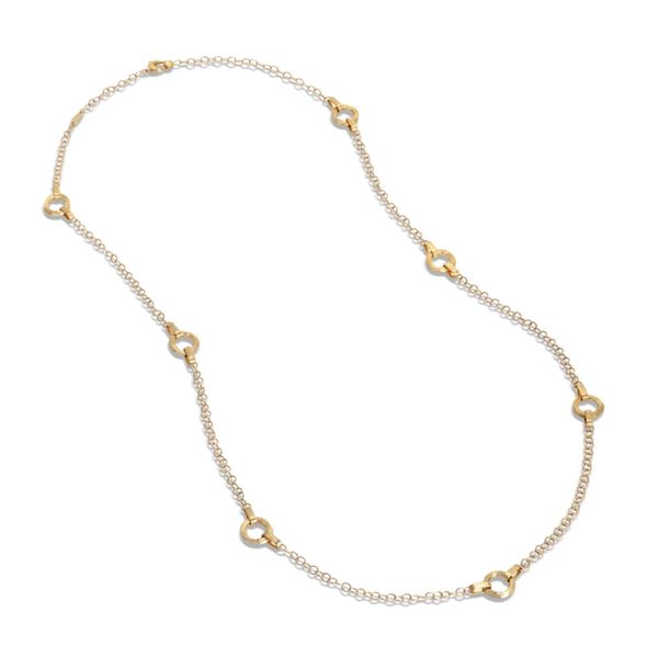 Marco Bicego® Jaipur Link Chain Necklace Long George Press Jewelers Livingston, NJ