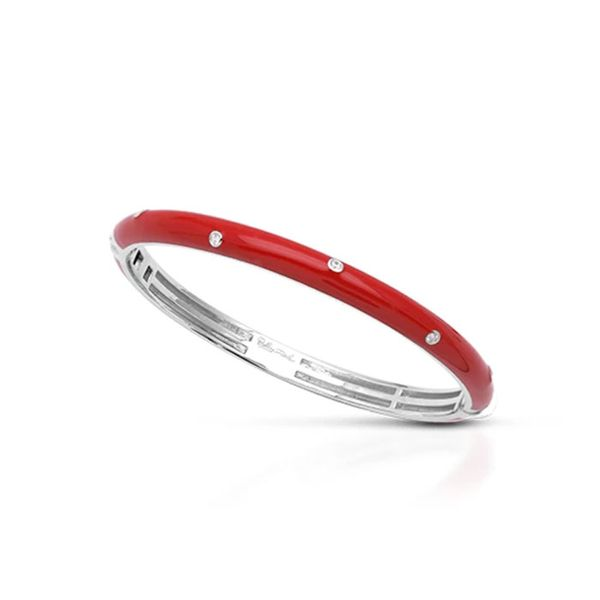 Belle Étoile Staccato Bangle in Red George Press Jewelers Livingston, NJ