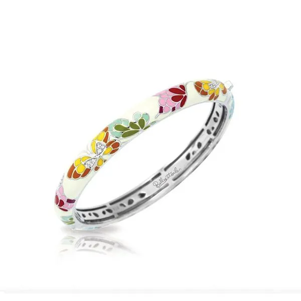 Belle Étoile Butterfly Kisses Bangle in Ivory George Press Jewelers Livingston, NJ