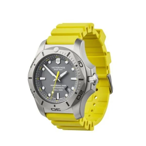 Swiss Army I.N.O.X. Yellow Professional Diver Image 2 George Press Jewelers Livingston, NJ