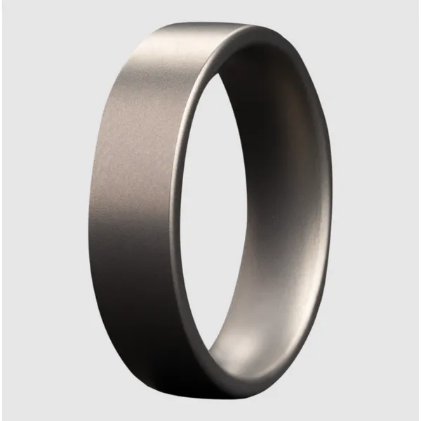 Flat Matte Tungsten Band 6mm Georgetown Jewelers Wood Dale, IL