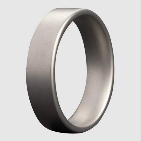 Flat Matte Cobalt Band 6mm