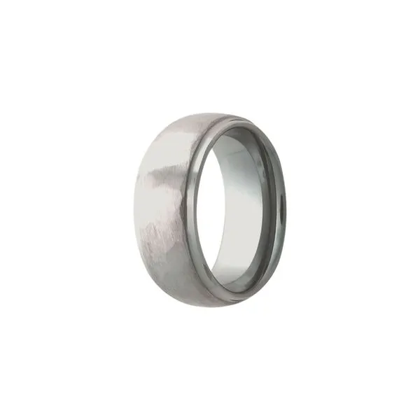 Tungsten Hammered Finish Band 8mm Georgetown Jewelers Wood Dale, IL