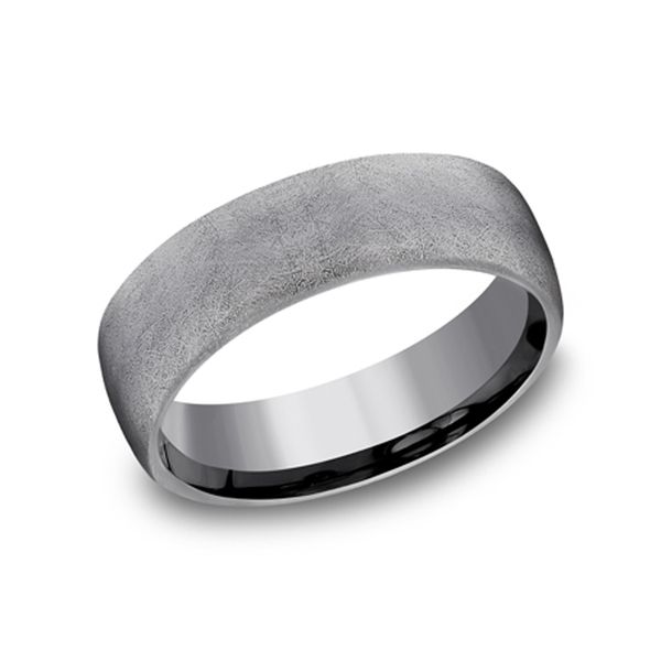 Modern Metal Wedding Band Georgetown Jewelers Wood Dale, IL