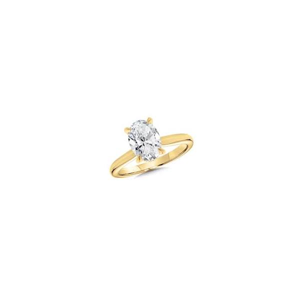 14K Yellow Gold Lab Grown Diamond Engagement Ring Georgetown Jewelers Wood Dale, IL