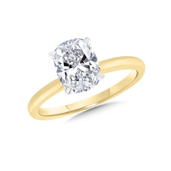 14K Yellow Gold Lab Grown Diamond Engagement Ring Georgetown Jewelers Wood Dale, IL