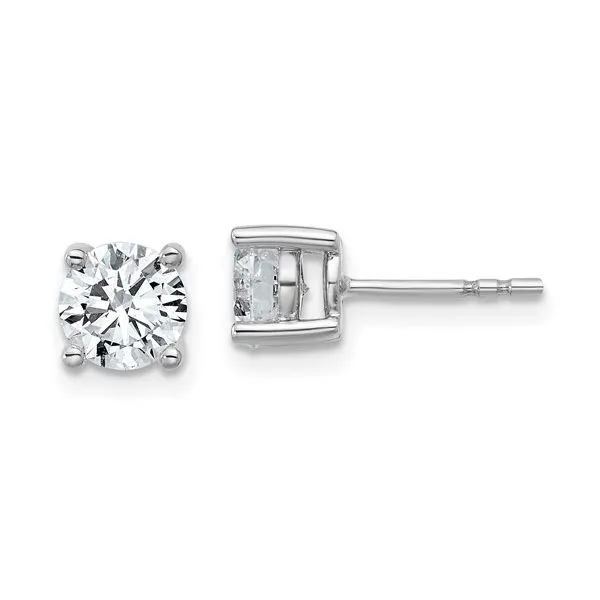 Lab Grown Diamond Stud Earrings 1.50 cttw similar item image