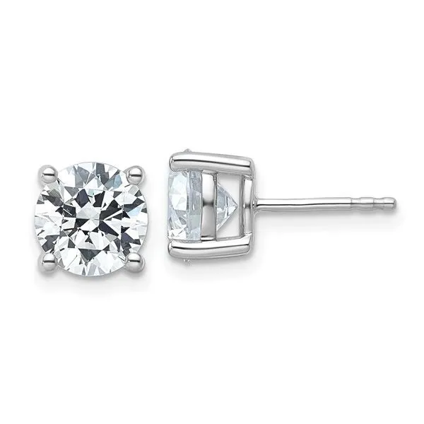Lab Grown Diamond Stud Earrings 4.00 cttw