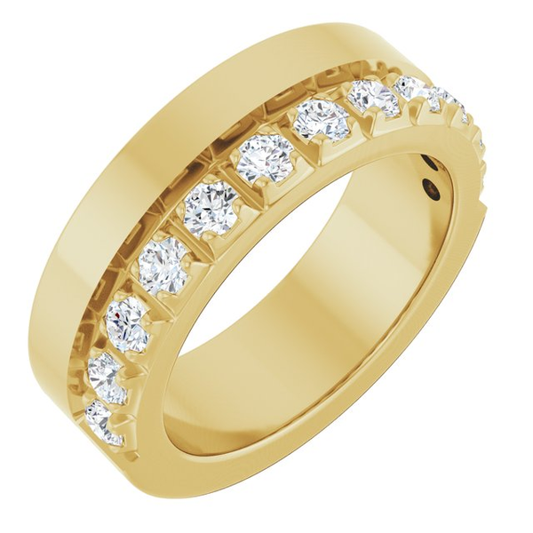 Lab Grown Diamond Wedding Band Georgetown Jewelers Wood Dale, IL