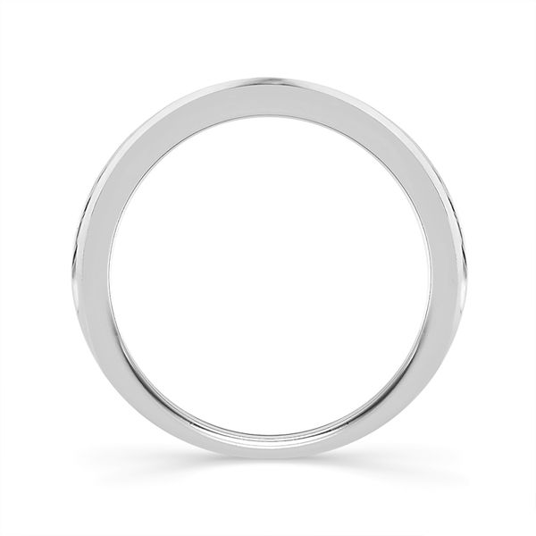 Channel Set Diamond Wedding Band 0.75cttw Image 3 Georgetown Jewelers Wood Dale, IL