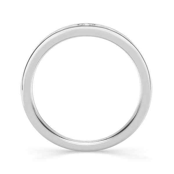 Channel Set Diamond Wedding Band 0.50cttw Image 3 Georgetown Jewelers Wood Dale, IL