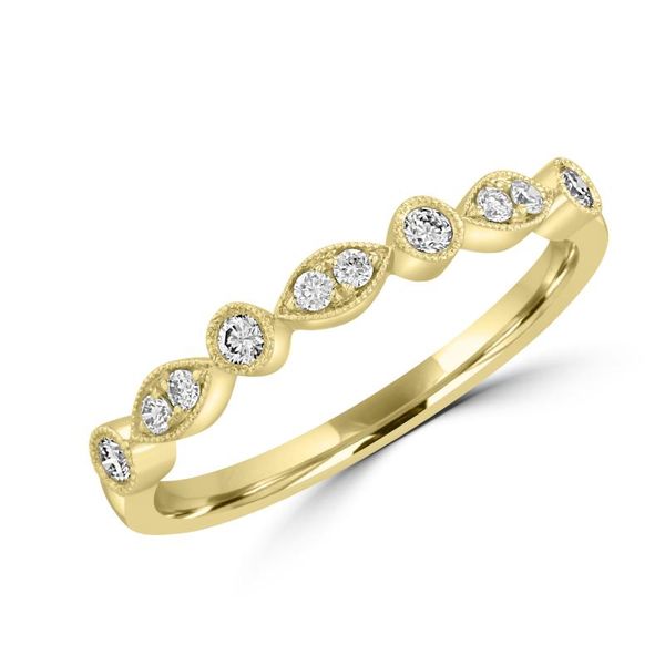 14K Yellow Gold Diamond Wedding Band Georgetown Jewelers Wood Dale, IL