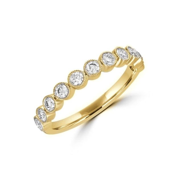 14K Yellow Gold Diamond Wedding Band Georgetown Jewelers Wood Dale, IL