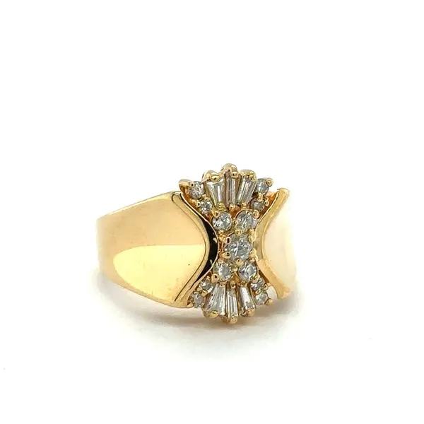 Estate Diamond Ring Image 2 Georgetown Jewelers Wood Dale, IL