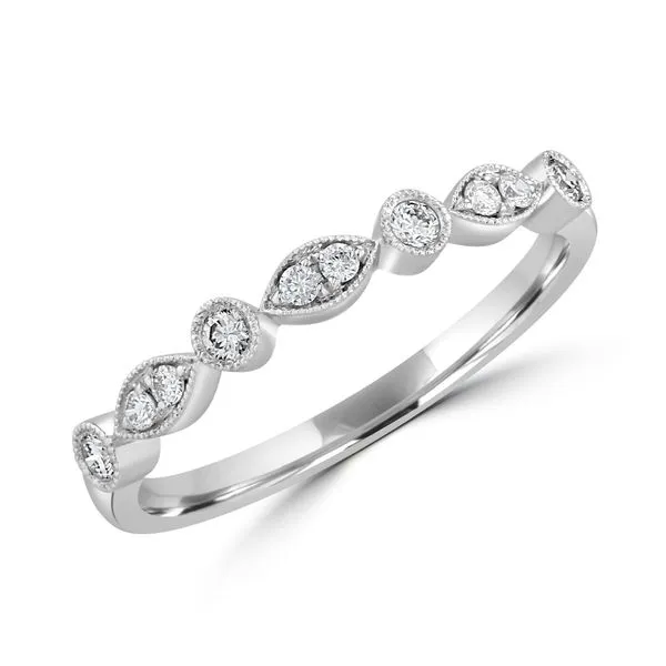 14K White Gold Diamond Ring