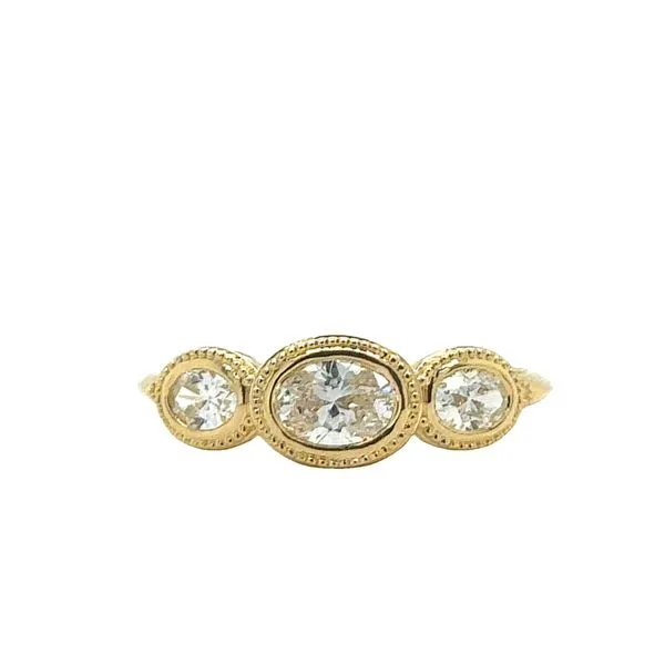 14K Yellow Gold Diamond Wedding Band Georgetown Jewelers Wood Dale, IL