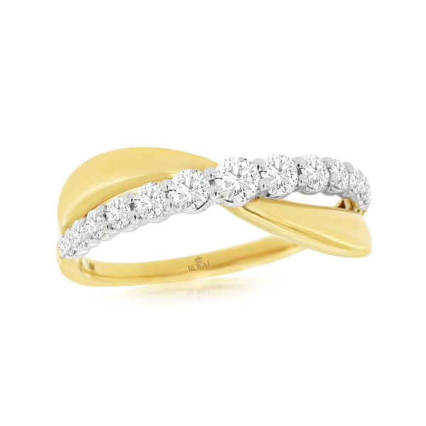 14K Yellow Gold Diamond Ring Georgetown Jewelers Wood Dale, IL