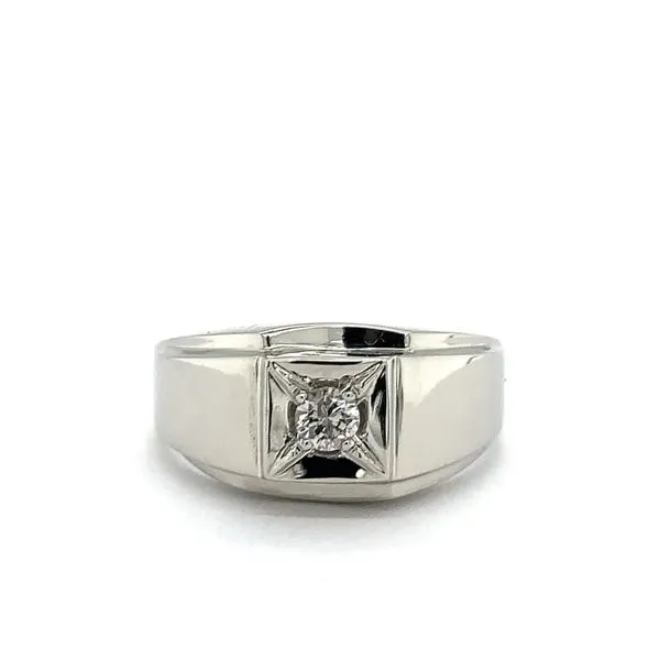 Estate Mens Diamond Ring Georgetown Jewelers Wood Dale, IL