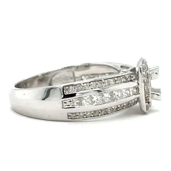 Diamond Semi-Mount Ring Image 2 Georgetown Jewelers Wood Dale, IL