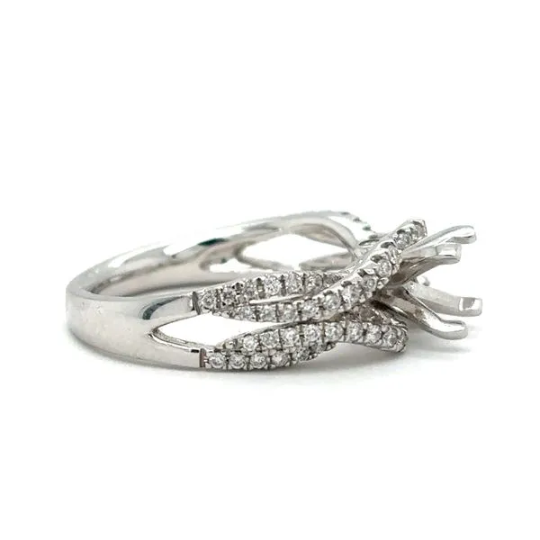 Diamond Semi-Mount Ring Image 2 Georgetown Jewelers Wood Dale, IL