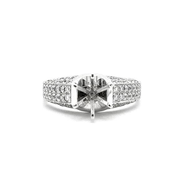 Diamond Semi-Mount Ring Image 2 Georgetown Jewelers Wood Dale, IL